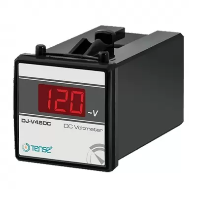 DC Dijital Voltmetre 48x48mm (1-300V DC)