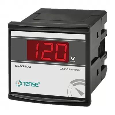 DC Dijital Voltmetre 72x72 mm (1-300V DC)