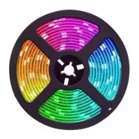 3 Çipli RGB İç Mekan Şerit Led 12V 5mt